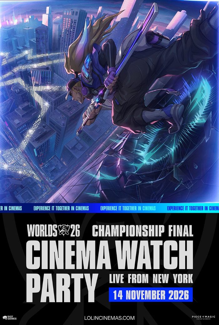 כרזת הסרט League of Legends Worlds26 | Finals in C